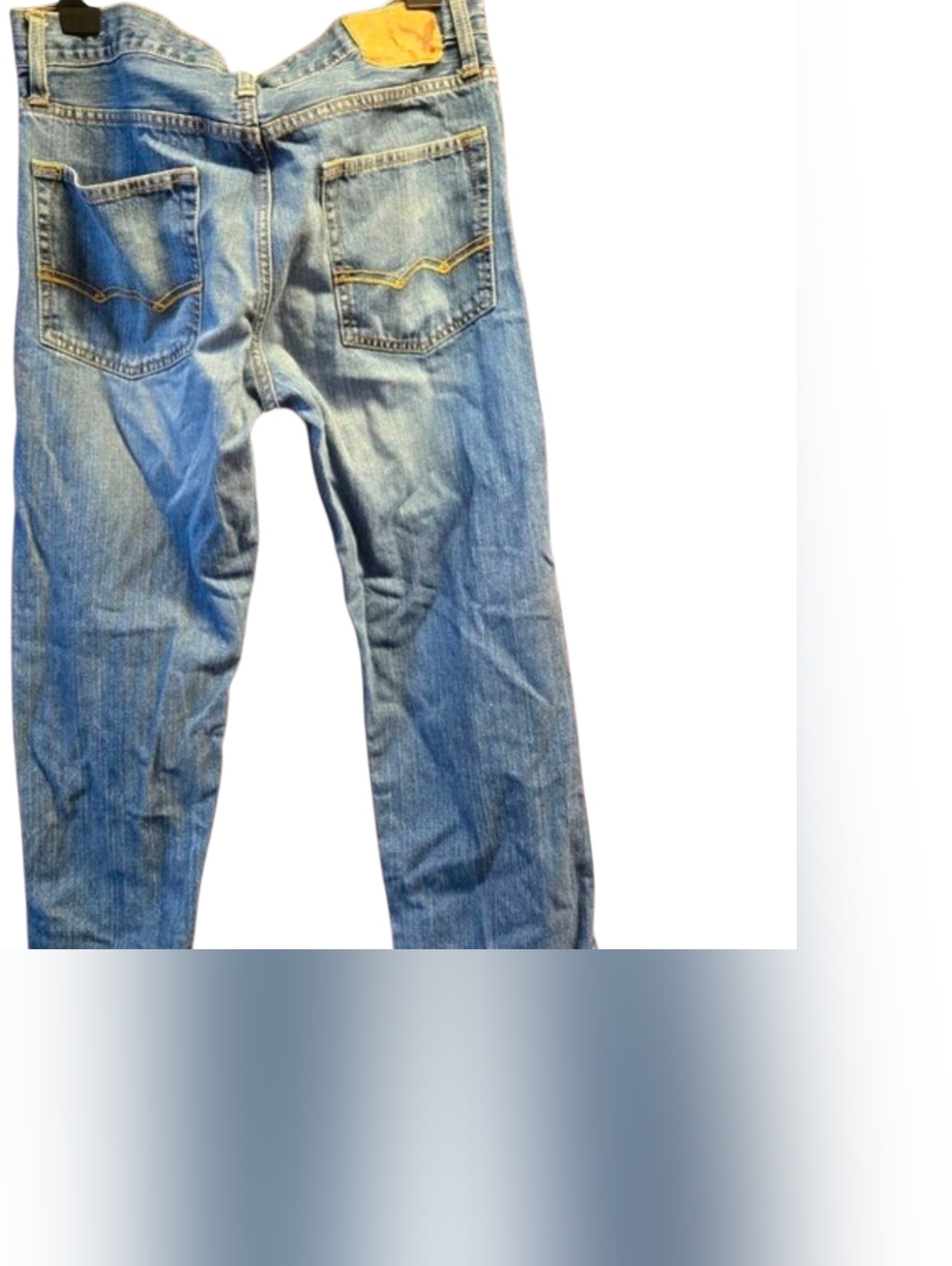 American Eagle Original Straight Jeans Men’s 30x30 Medium Wash 100% Cotton - Picture 2 of 4